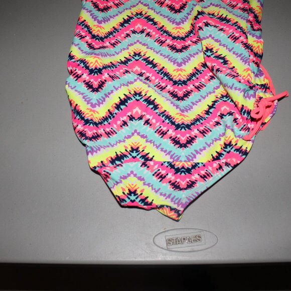 Multi Color 1 Pcs Justice Swimsuit Size 14 - Picture 6 of 9